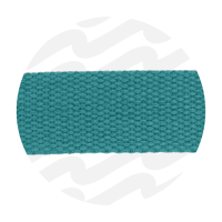 Tropical Teal - 19 mm | Sangle poly-coton | Pack of 1.5m