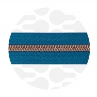 Lagoon Blue - #S5 Rose Gold | Spiraalrits | 3 meter