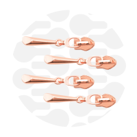 Drop #5S | schuiver spiraalrits | Rose Gold