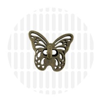 Draaisluiting | Butterfly | Antique Brass