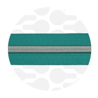 Tropical Teal - #S5 Silver | Spiraalrits | 10 meter