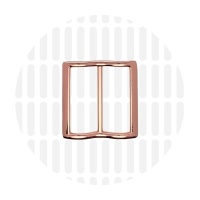 Smart | Wide mouth schuifgesp | 38 mm | Rose Gold