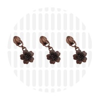 Sakura Flower #5S | schuiver spiraalrits | Antique Copper