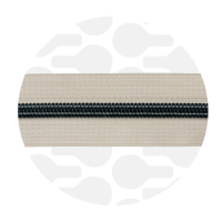 Off white - #S5 Black | Zip Nylon | 10 mètres