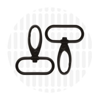 Elegant | Karabiner | 32 mm | Electro Black