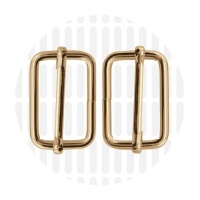 Basic | schuifgesp | 32 mm | Gold