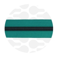Tropical Teal - #S5 Gunmetal | Spiraalrits | 10 meter