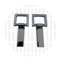 Sturdy gusset hook | Gun metal