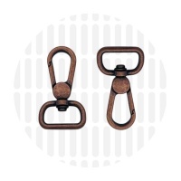 Premium | Musketon | 19 mm | Antique Copper
