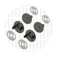 Magneet | Slim | Gun metal