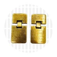 Strap hinge | 25 mm | Antique Brass
