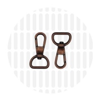 Elegant | Musketon | 15 mm | Antique Copper