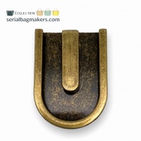 Big U connector | Antique Brass
