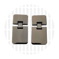 Strap hinge | 25 mm | Gun metal