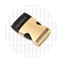 Hybrid | klikgesp | 25 mm | Gold