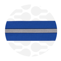 Royal blue - #S5 Silver | Spiraalrits | 10 meter