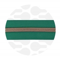 Frosted Green - #S5 Rose Gold | Spiraalrits | 10 meter