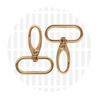 Elegant | Karabiner | 32 mm | Gold