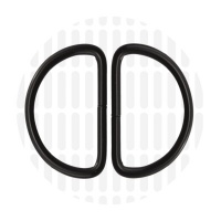 Basic | D-ring | 38 mm | Electro Black