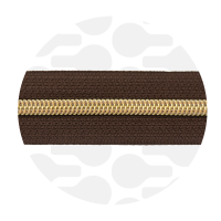 Brownie - #S5 Gold | Spiraalrits | 3 meter