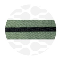 Willow green - #S5 Black | Spiraalrits | 1 meter