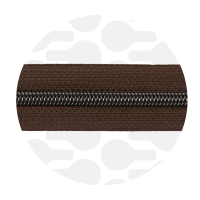 Brownie - #S5 Gunmetal | Spiraalrits | 10 meter