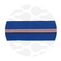 Royal blue - #S5 Rose Gold | Spiraalrits | 3 meter