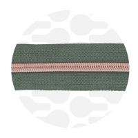 Sage green - #S5 Rose Gold | Zip Nylon | 1 mètre