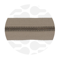 Cappuccino - #M5 Bronze | Ruban zip métallique