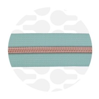 Mint Green - #S5 Rose Gold | Spiraalrits | 3 meter