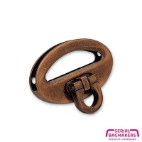 Flipsluiting | Oval | Antique Copper