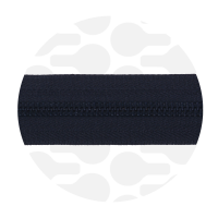 Pure Black - #M5 Black | Metalen rits