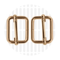 Basic | schuifgesp | 25 mm | Gold