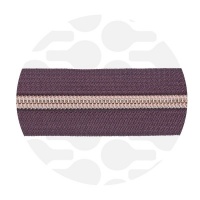 Smokey aubergine - #S5 Rose Gold | Spiraalrits | 10 meter