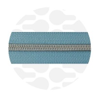 Foggy Blue - #S5 Silver | Spiraalrits | 1 meter