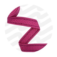 Bright Magenta | Tassenband Aspen Shimmer 38 mm | 15 meter