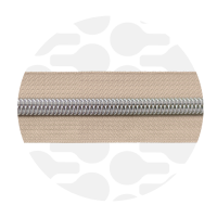 Coffee Cream - #S5 Silver | Spiraalrits | 1 meter