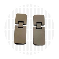 Strap hinge | 19 mm | Gun metal