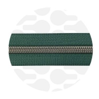 Vintage Green - #S5 Silver | Spiraalrits | 1 meter