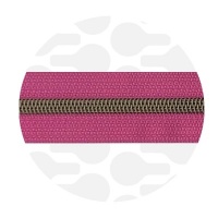 Hot Pink - #S5 Bronze | Spiraalrits | 10 meter