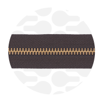 Chocolat - #M5 Gold | Metalen rits