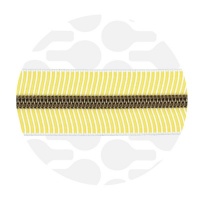 Sunny - #S5 Bronze | Spiralreißverschlüssen | 1 Meter