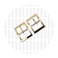 Gesp met pin | 25 mm | Gold