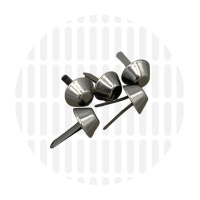 Basic | Tasvoetjes | Gun metal