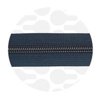 Night blue - #S5 Gunmetal | Spiraalrits | 1 meter