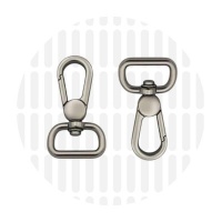 Premium | Musketon | 19 mm | Matt Nickel