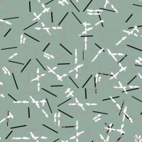 Pastel Green | Pencil Art | Outdoor en Waterafstotend | 100 cm x 145 cm