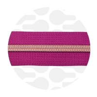 Amaranth Magenta - #S5 Rose Gold | Zip Nylon | 3 mètres