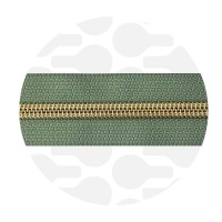 Willow green - #S5 Gold | Spiraalrits | 3 meter