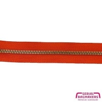 Terracotta - #M5 Bronze | Metallreißverschlüsse